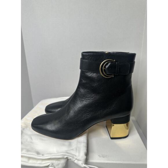 Chloe Women's Alize Buckled Ankle Boots EU 41 US 11 - Picture 4 of 6